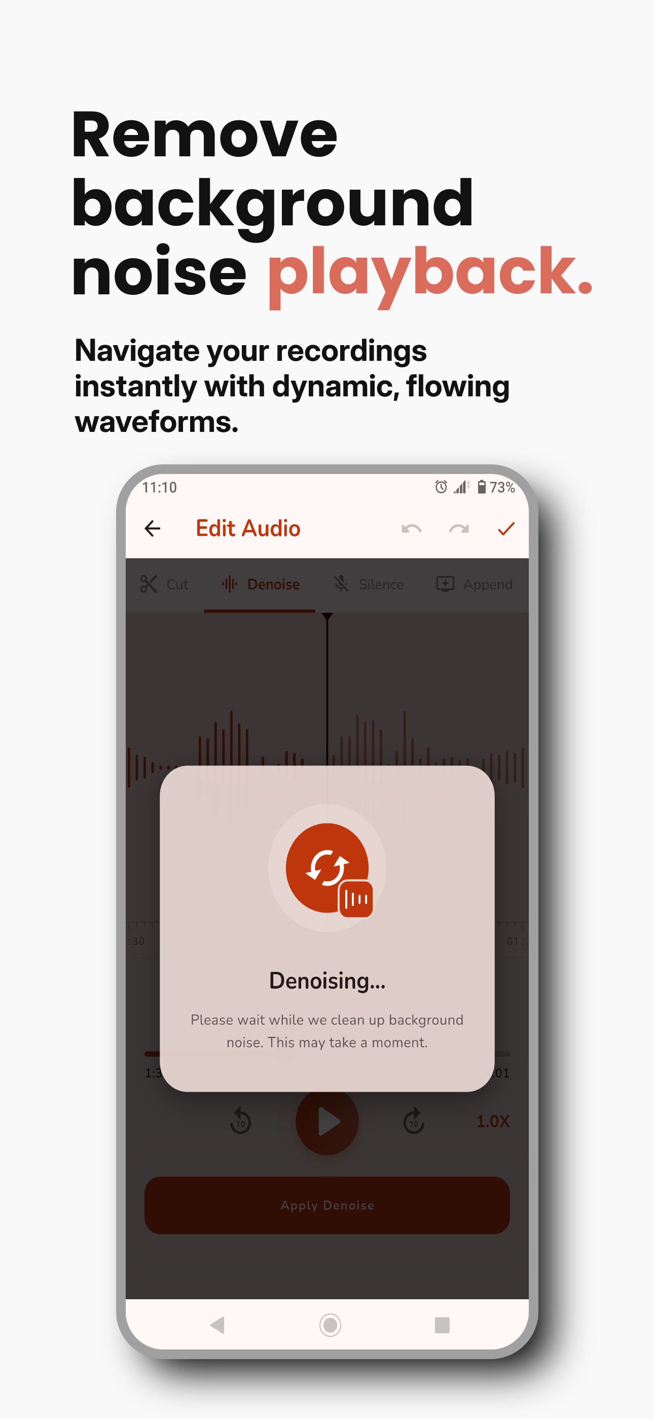 Wavly App Screenshot 3 - Audio Editor & Trimming Tool
