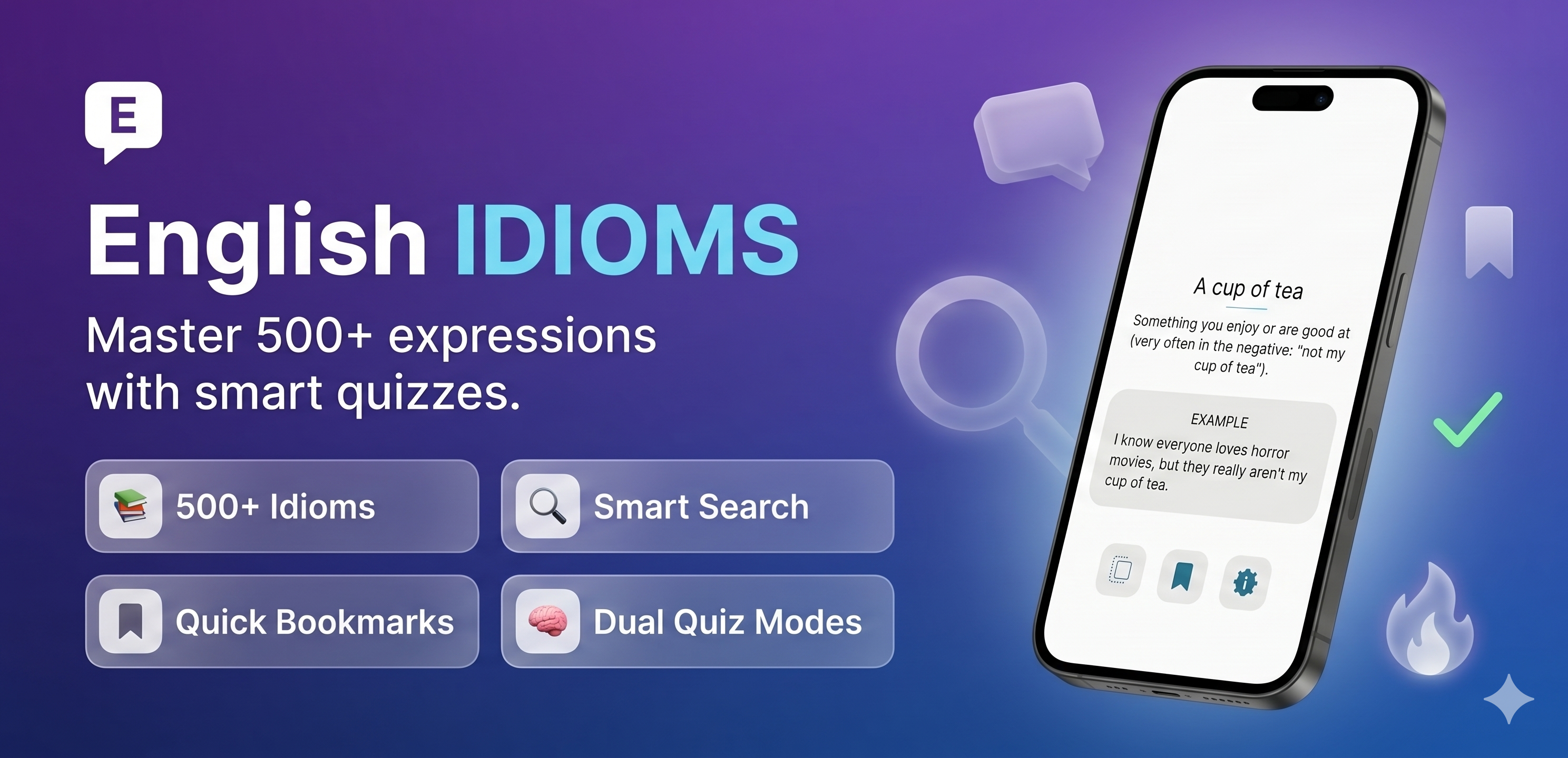 English Idioms & Phrases Feature Graphic